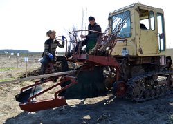 Закладання нового саду в Уманському НУС